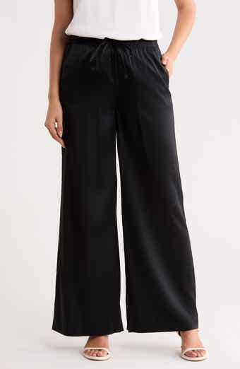 Kayla Stretch Silk Drawstring Pants