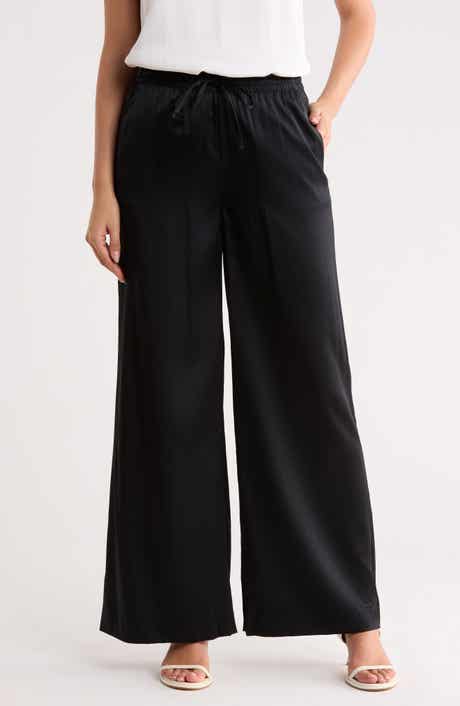 AG Kayla Stretch Silk Drawstring Pants