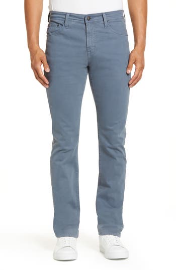 Ag Everett Slim Straight Leg Pants In Gray