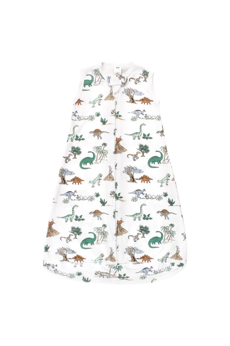Cotton Long Sleeve Wearable Sleeping Bag, Sack, Blanket, Alternate, color, Neutral New Elephant