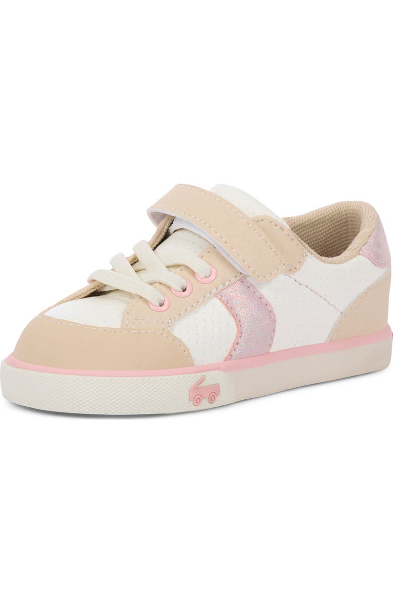 See Kai Run Kids' Connor Sneaker, Alternate, color, White/Oatmeal