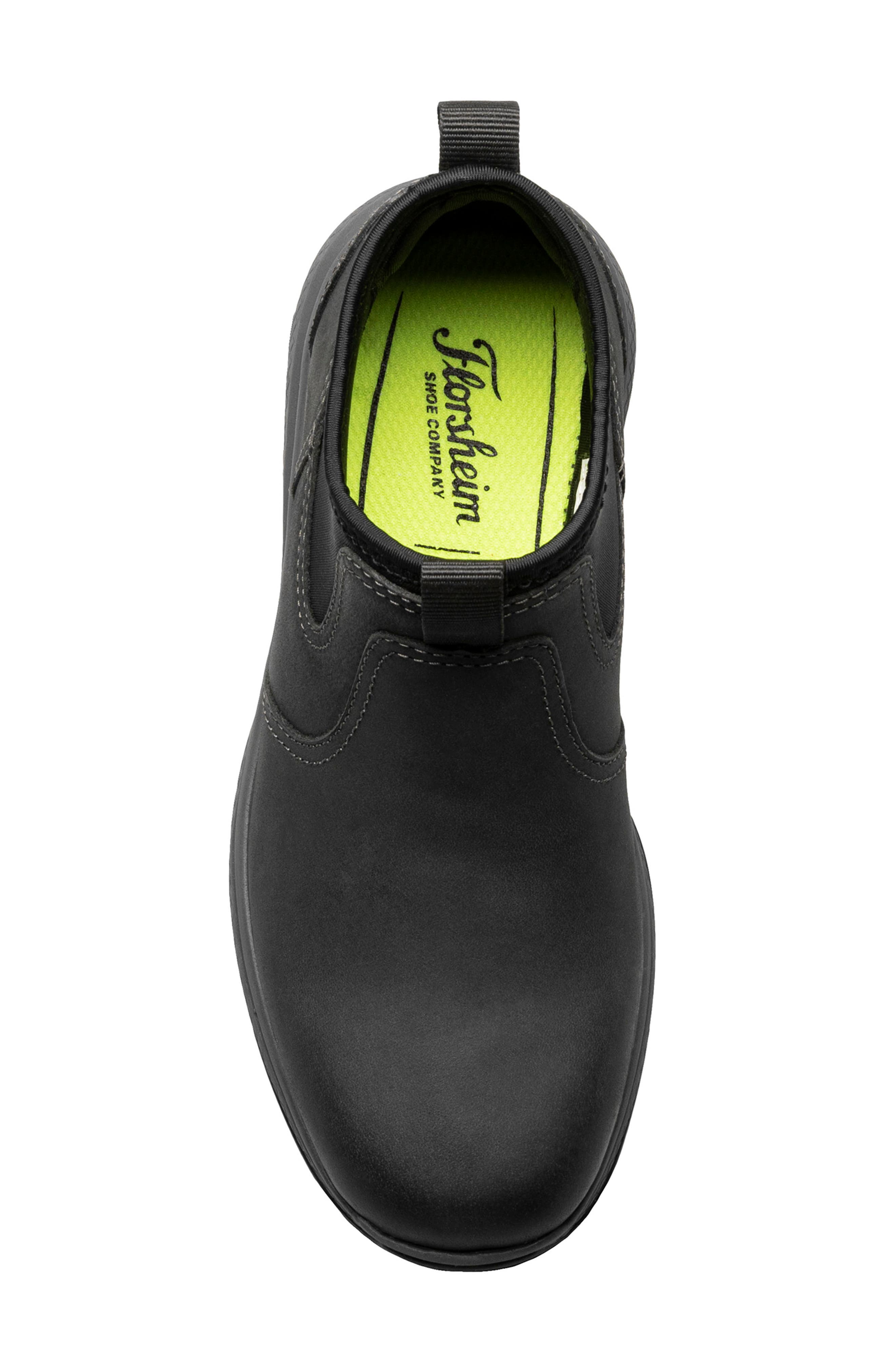Kids' Great Lakes Waterproof Chelsea Boot, Alternate, color, BLACK CRAZY HORSE