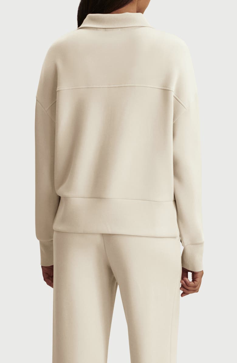 Varley Kayleight Half Zip Sweatshirt, Alternate, color, Pristine