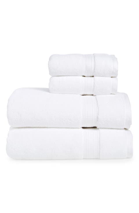 4-Piece Zero Twist Bath Towel Set