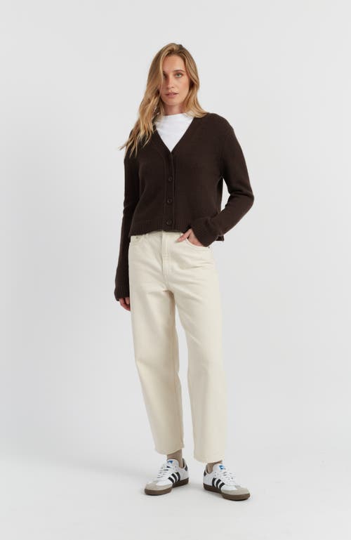 Chinti & Parker Pure Cashmere Cardigan In Brown