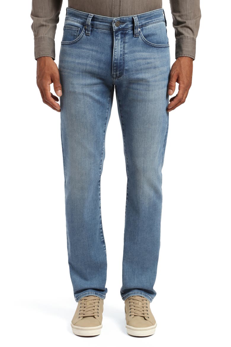 Courage Straight Leg Jeans, Main, color, LIGHT TONAL URBAN