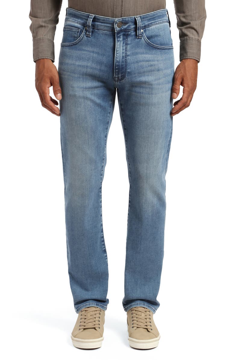 34 Heritage Courage Straight Leg Jeans, Main, color, 