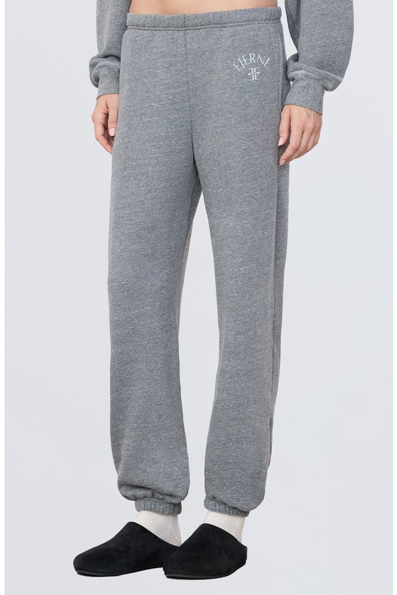 Boyfriend Pocket Sweatpants, Alternate, color, DARK HEATHER GREY