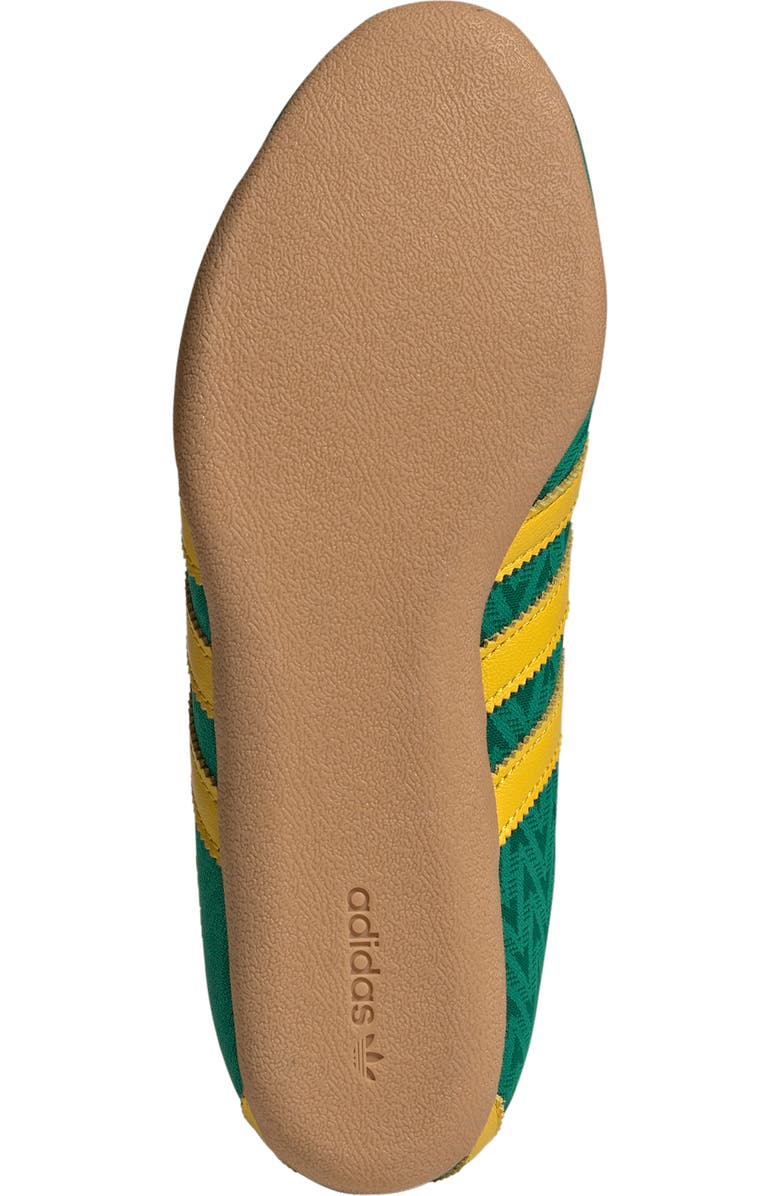 adidas Tokyo Jacquard Low Top Sneaker, Alternate, color, Bold Green/ Yellow/ Black