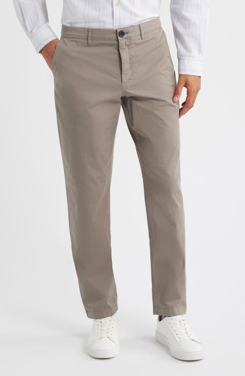 Tapered Stretch Organic Cotton Chinos
