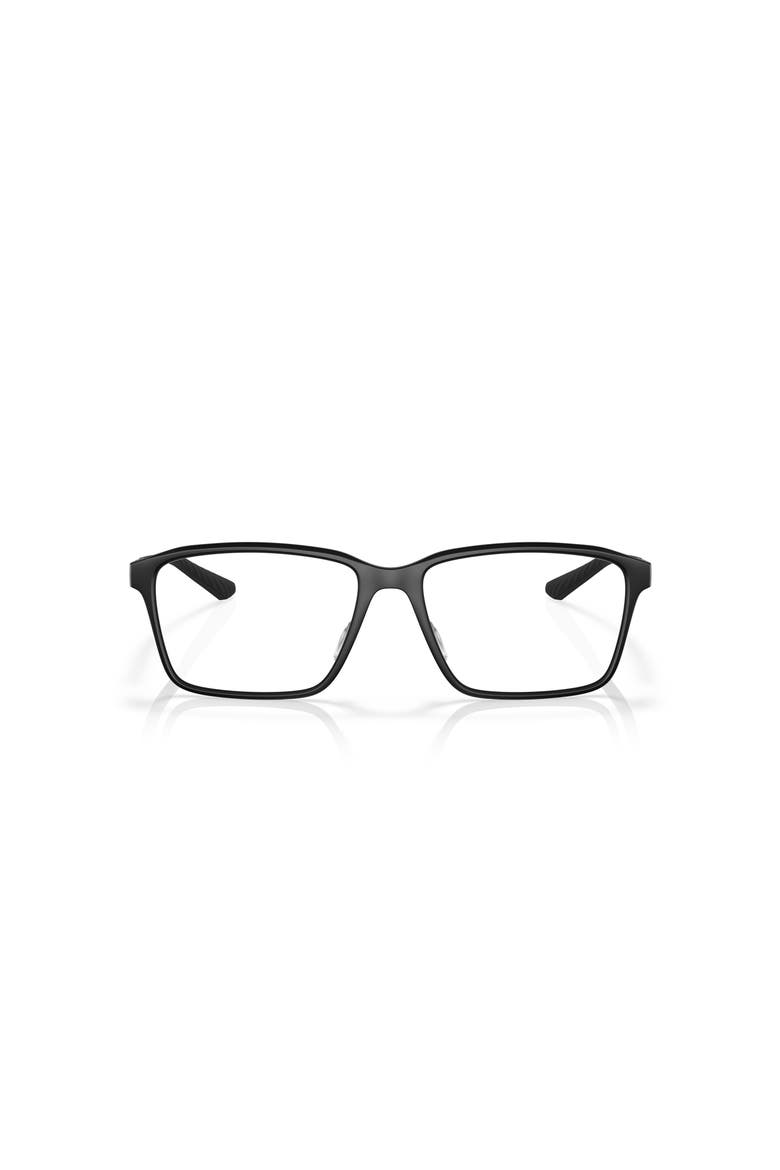 53mm Rectangle optical glasses, Alternate, color, Black