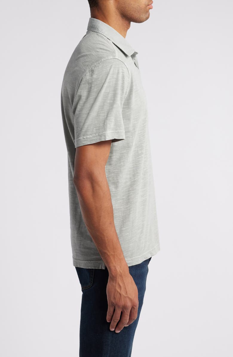 Tommy Bahama Beach Fade Cotton Slub Jersey Polo, Alternate, color, Ultimate Gray