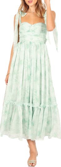 Floret Midi A-Line Sundress