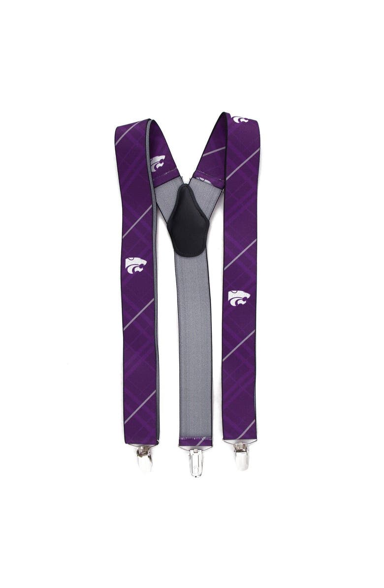 EAGLES WINGS Men's Purple Kansas State Wildcats Suspenders, Main, color, Purple