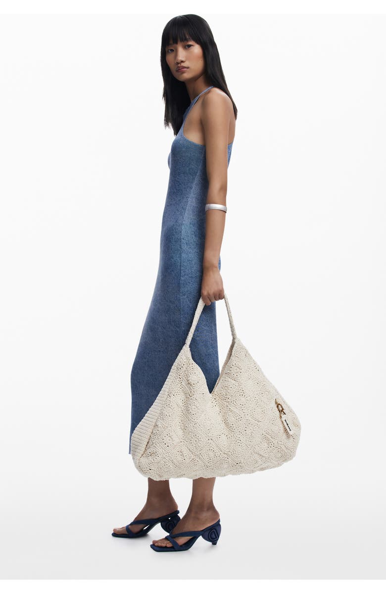 Desigual Cotton Crochet Shoulder Bag, Alternate, color,