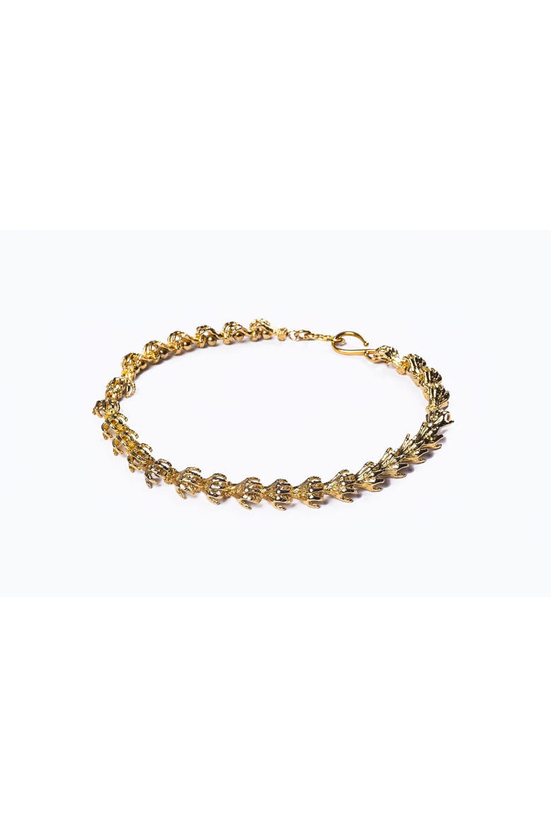 The Hands Of Fate Necklace, Main, color, Gold