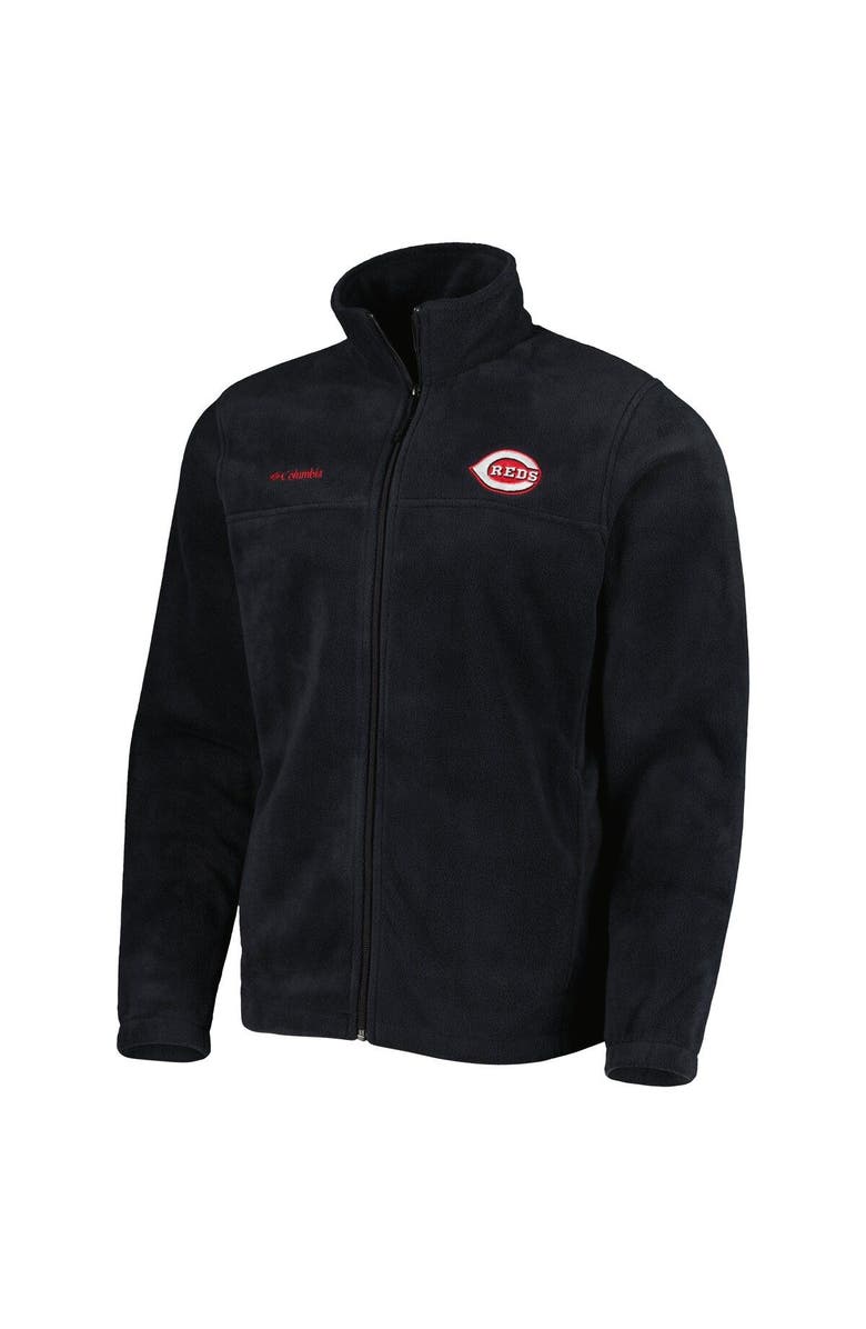 Columbia Men's Columbia Black Cincinnati Reds Steens Mountain Full-Zip Jacket, Alternate, color, Black