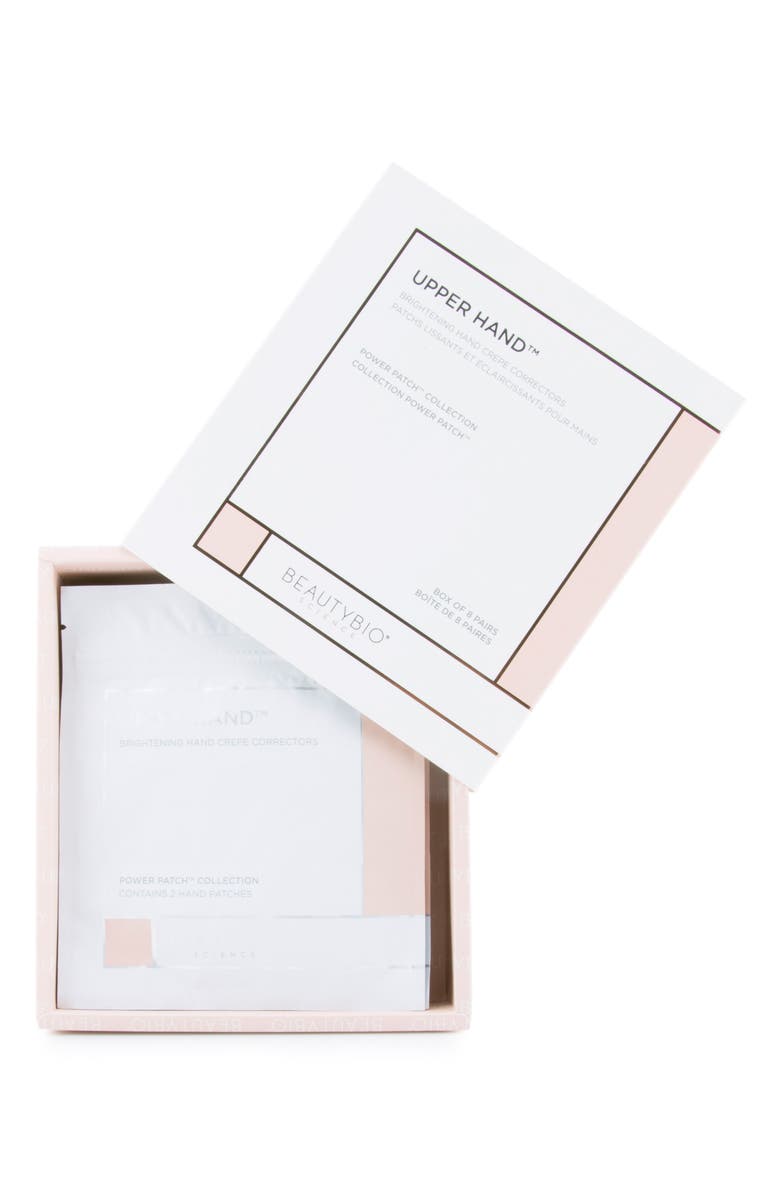 BeautyBio Beauty Bioscience<sup>®</sup> Upper Hand Brightening Hand Crepe Corrector Patches, Alternate, color,
