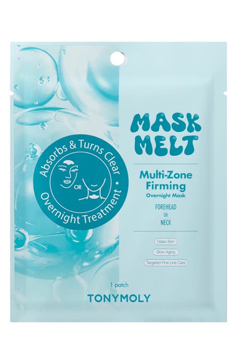 Mask Melt Forehead or Neck Multi-Zone Firming Overnight Mask