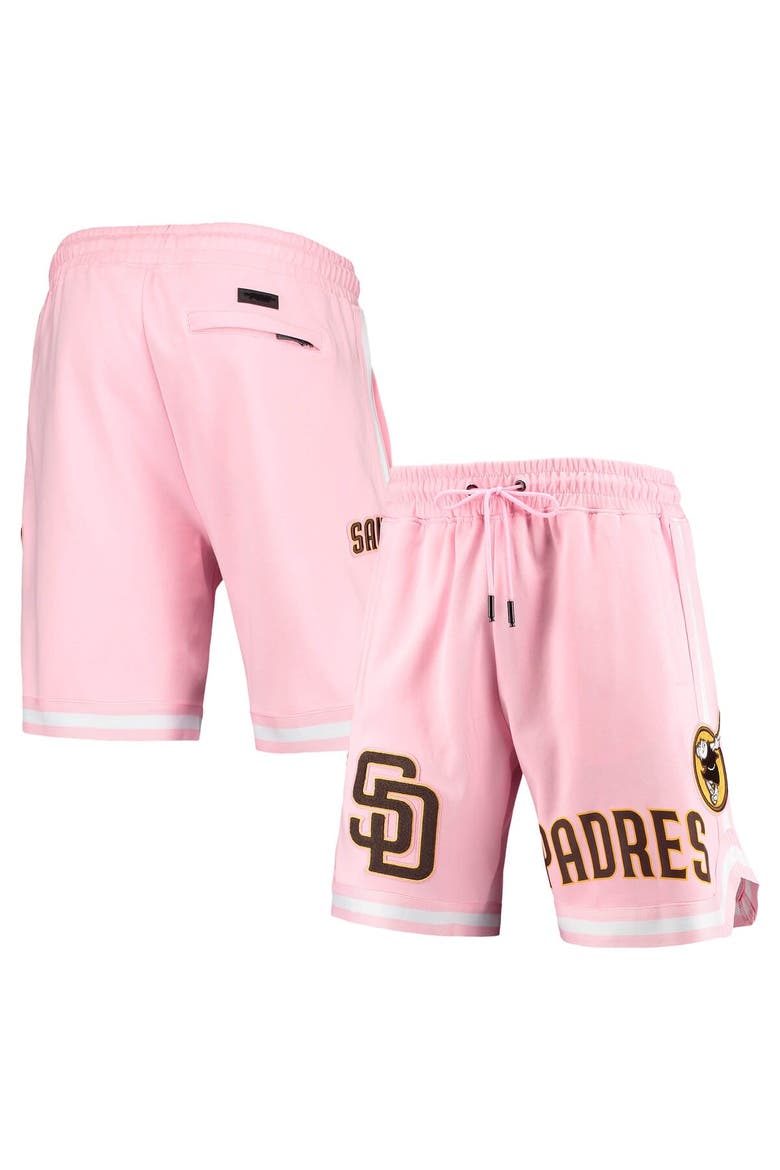 Men's Pro Standard Pink San Diego Padres Logo Club Shorts, Main, color, Pink