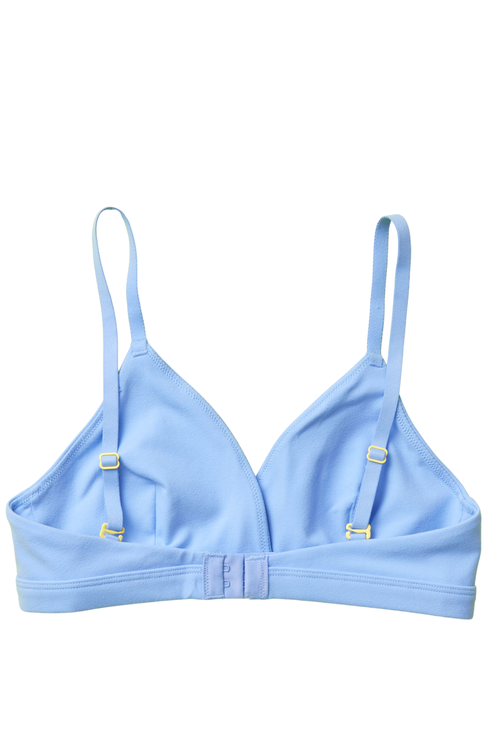 Yellowberry Butter Triangle Bra In Ocean