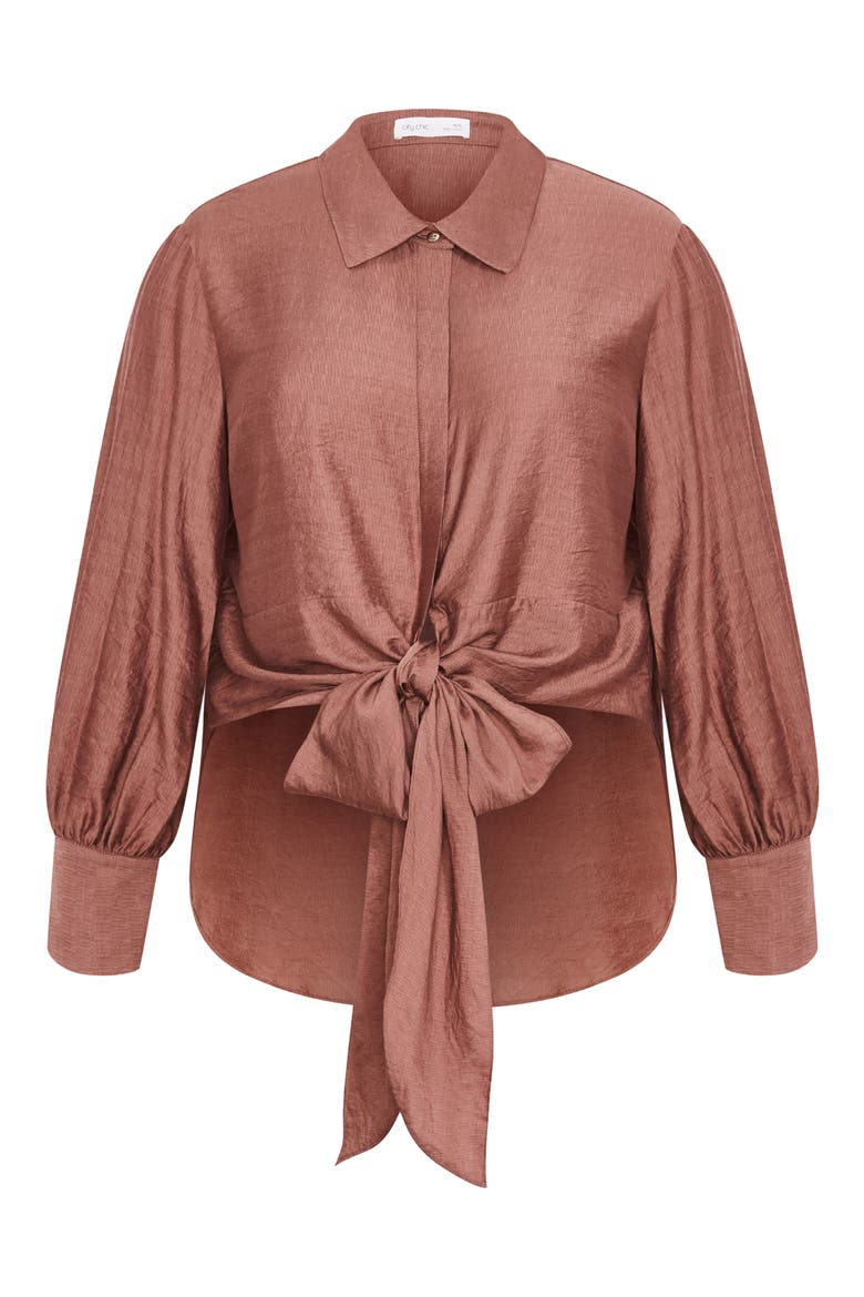 Rosabella Satin Shirt, Alternate, color, ROSEBERRY