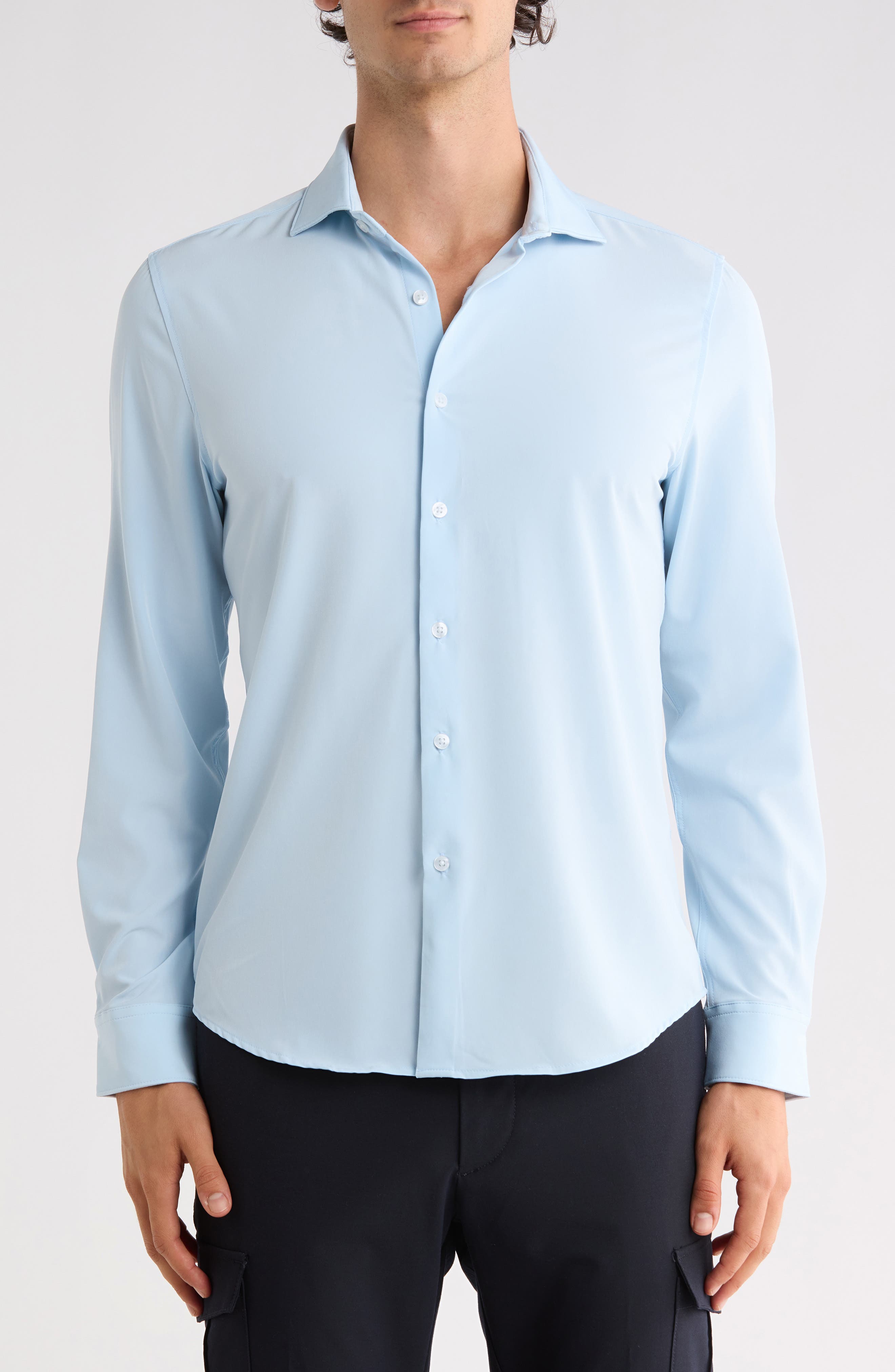 Tech Stretch Buton-Up Shirt