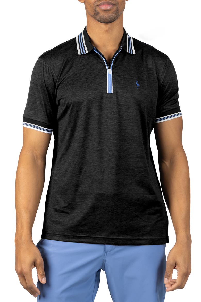 Performance Mesh Polo, Main, color, BLACK