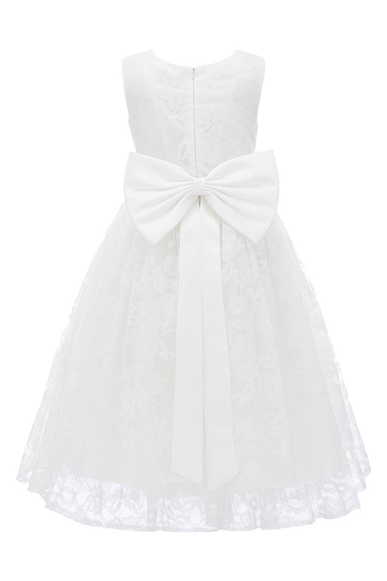 Rossemere Lace Embroidered Tulle Dress, Alternate, color, White