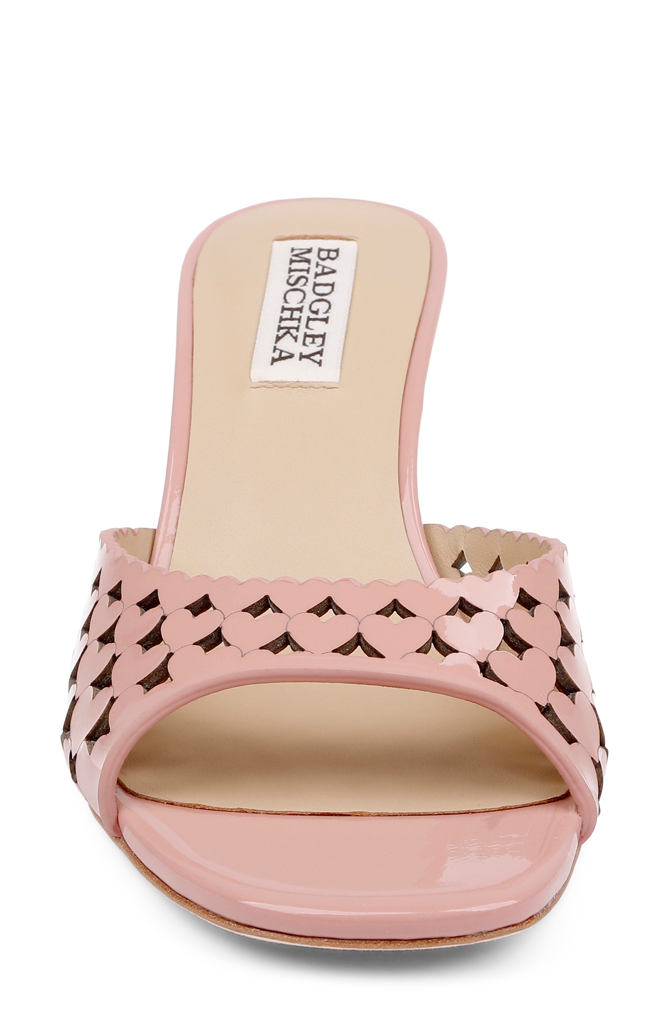 Windy Slide Sandal, Alternate, color, CLAY PATENT