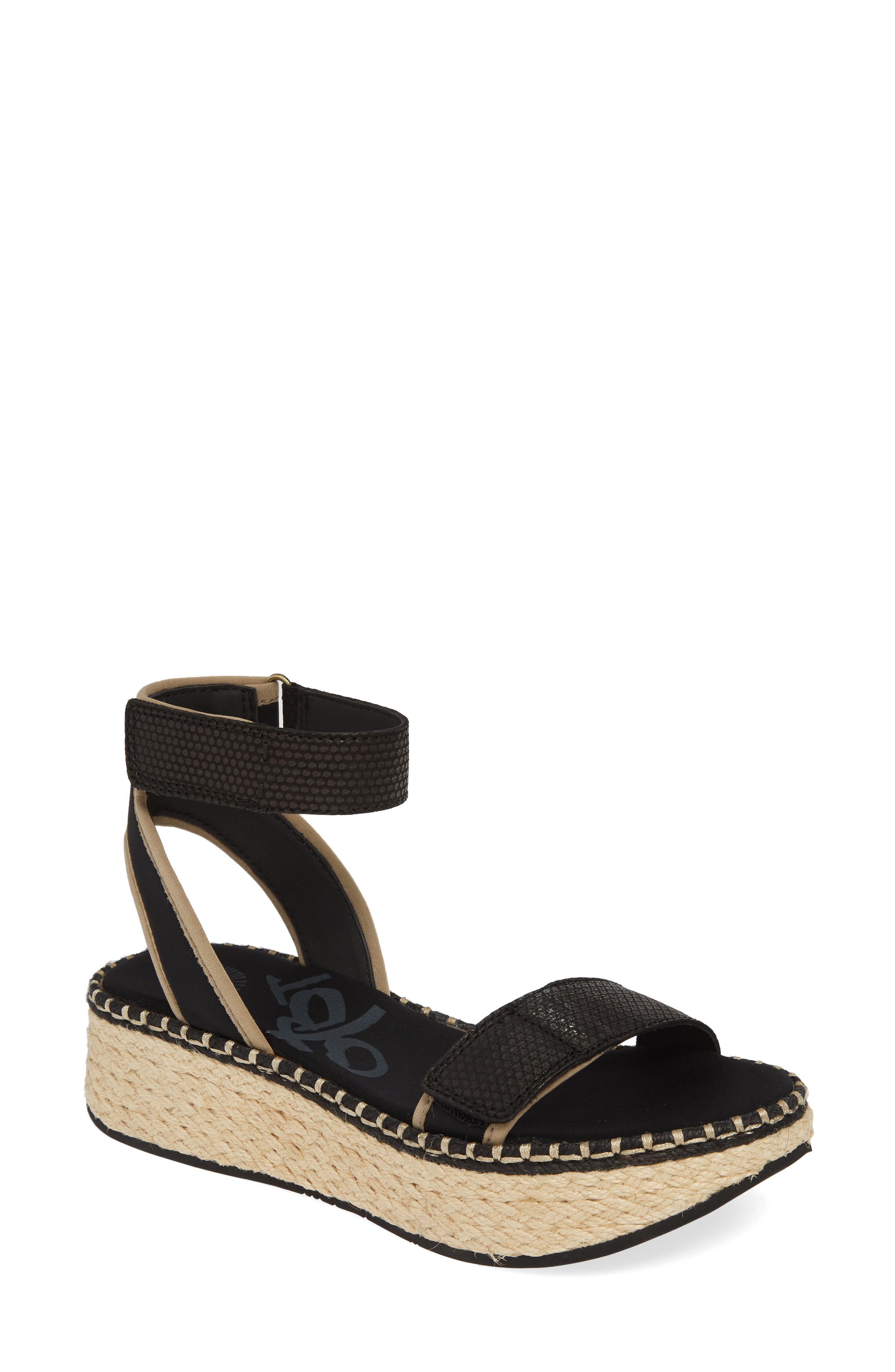 OTBT Reflector Espadrille Platform Sandal, Main, color, 