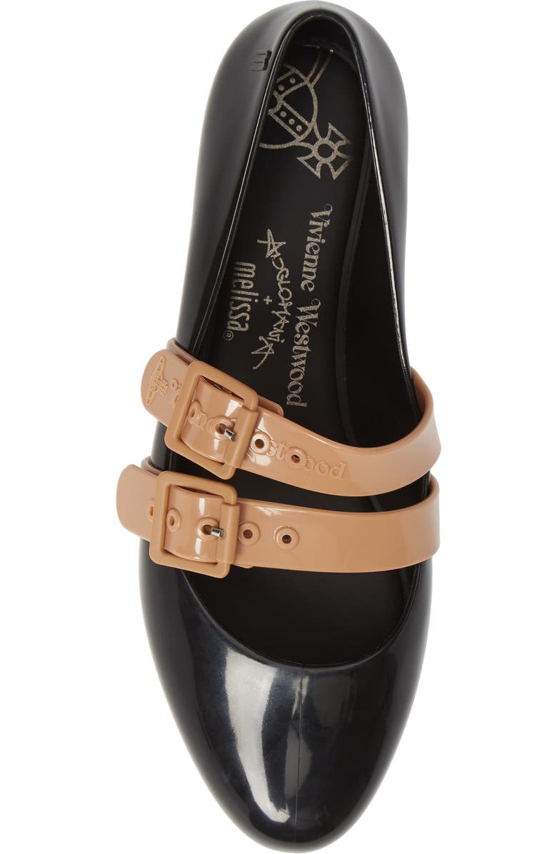Melissa + Vivienne Westwood Doll Flat, Alternate, color,
