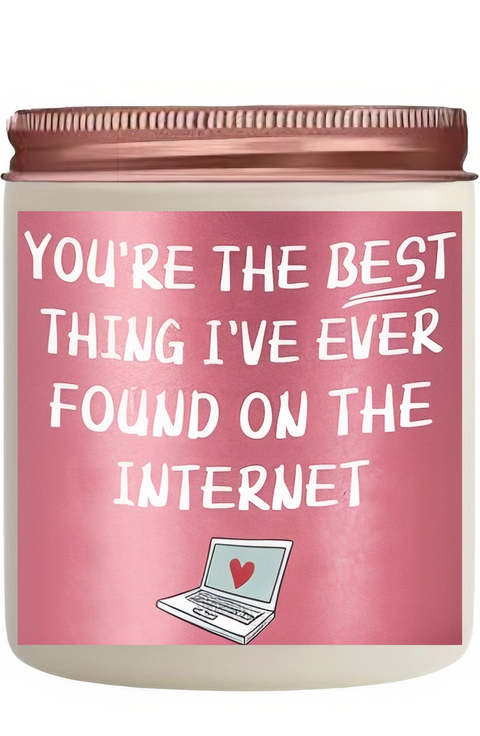 Valentines 10oz Vanilla Scented Soy Wax Candle