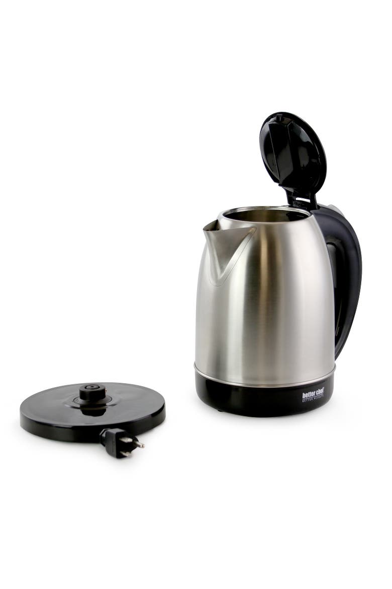 1.7 L Cordless Stainless Steel Electric Tea Kettle, Alternate, color, Silver