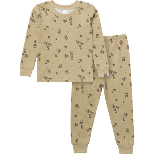 Modern Moments™ By Gerber Hacci Sung Fit Footless Pajama Set In Brown