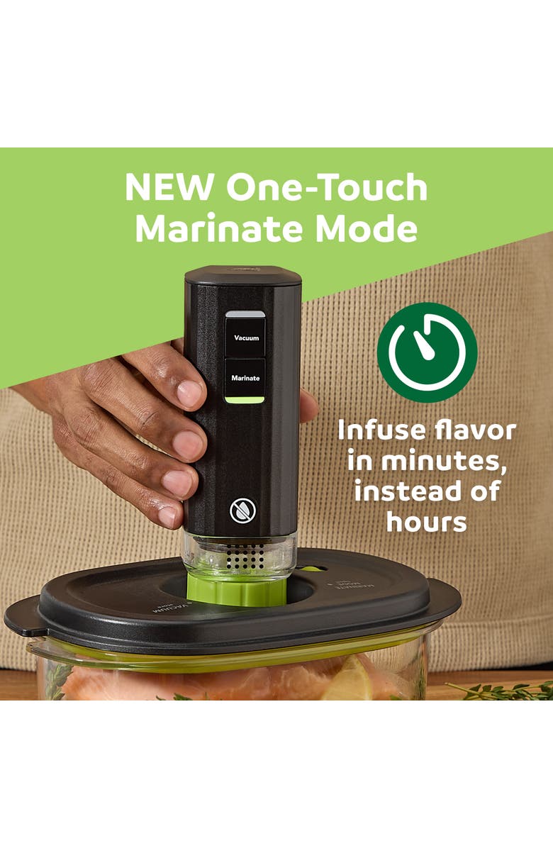 FOODSAVER Cordless Mini Vacuum Sealer with Starter Kit, Alternate, color, Black