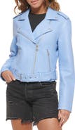 Levi's® Faux Leather Fashion Belted Moto Jacket