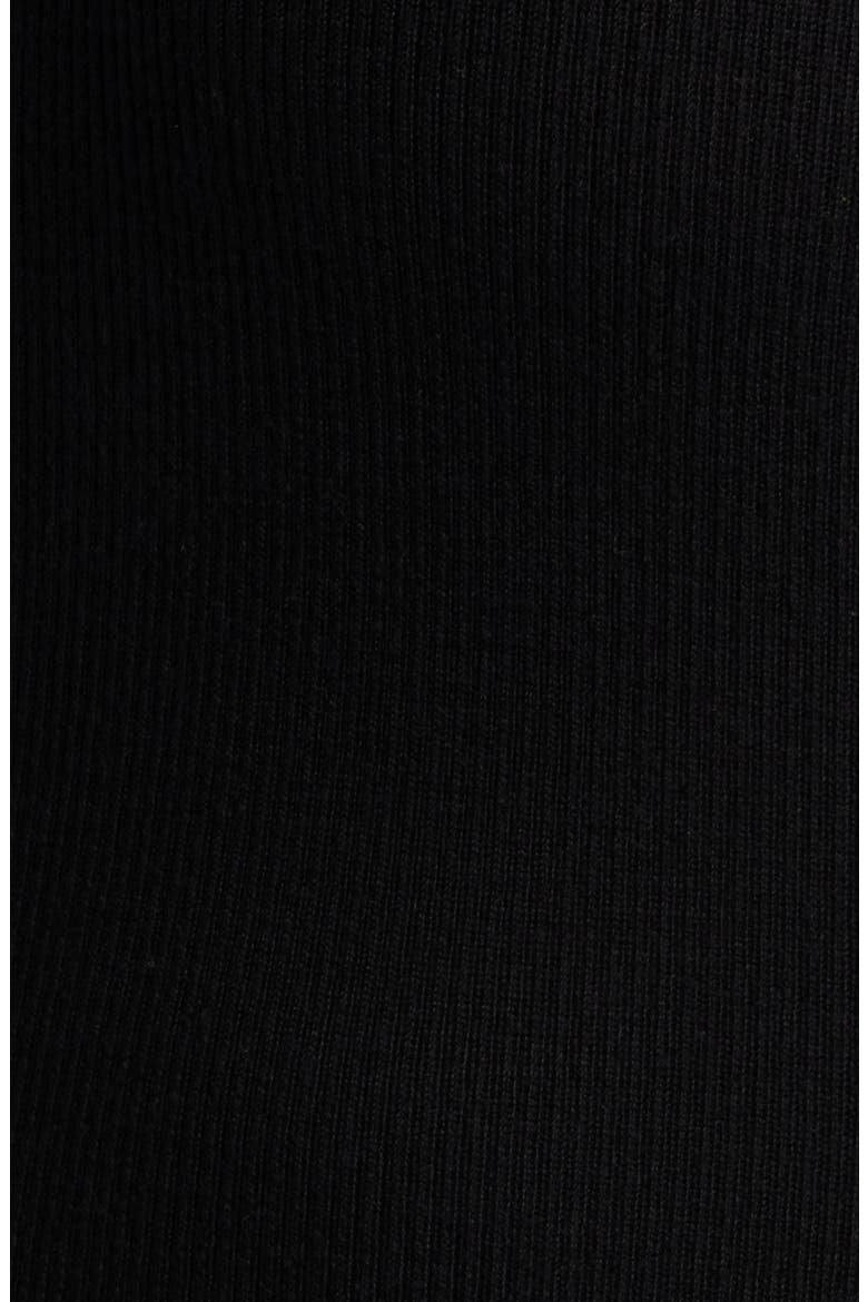 Fermesa Sleeveless Turtleneck Sweater, Alternate, color, BLK