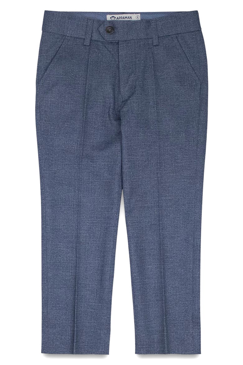 Kids' Stretchy Mod Suit Pants, Main, color, INDIGO CHAMBRAY