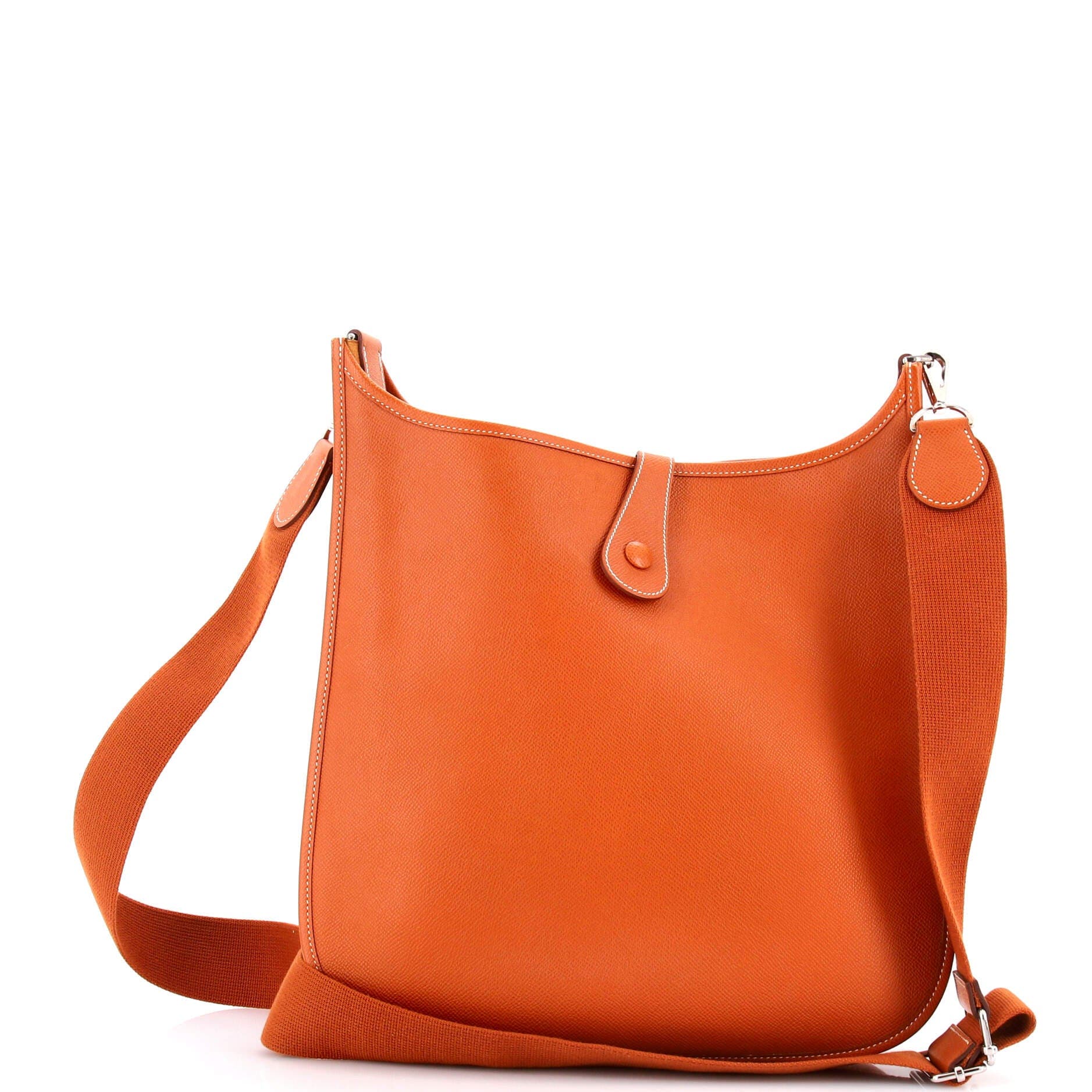 Pre-Owned Hermes Evelyne Bag Gen I Epsom GM, Alternate, color, Gold