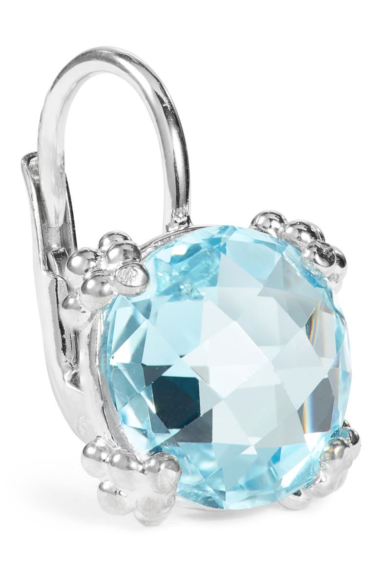 Dew Drop Earrings, Alternate, color, BLUE TOPAZ
