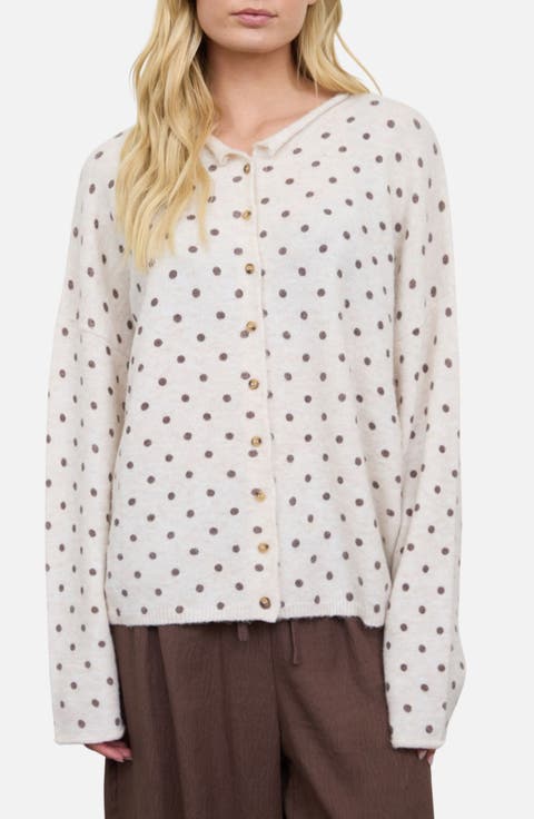 Polka Dot Cardigan