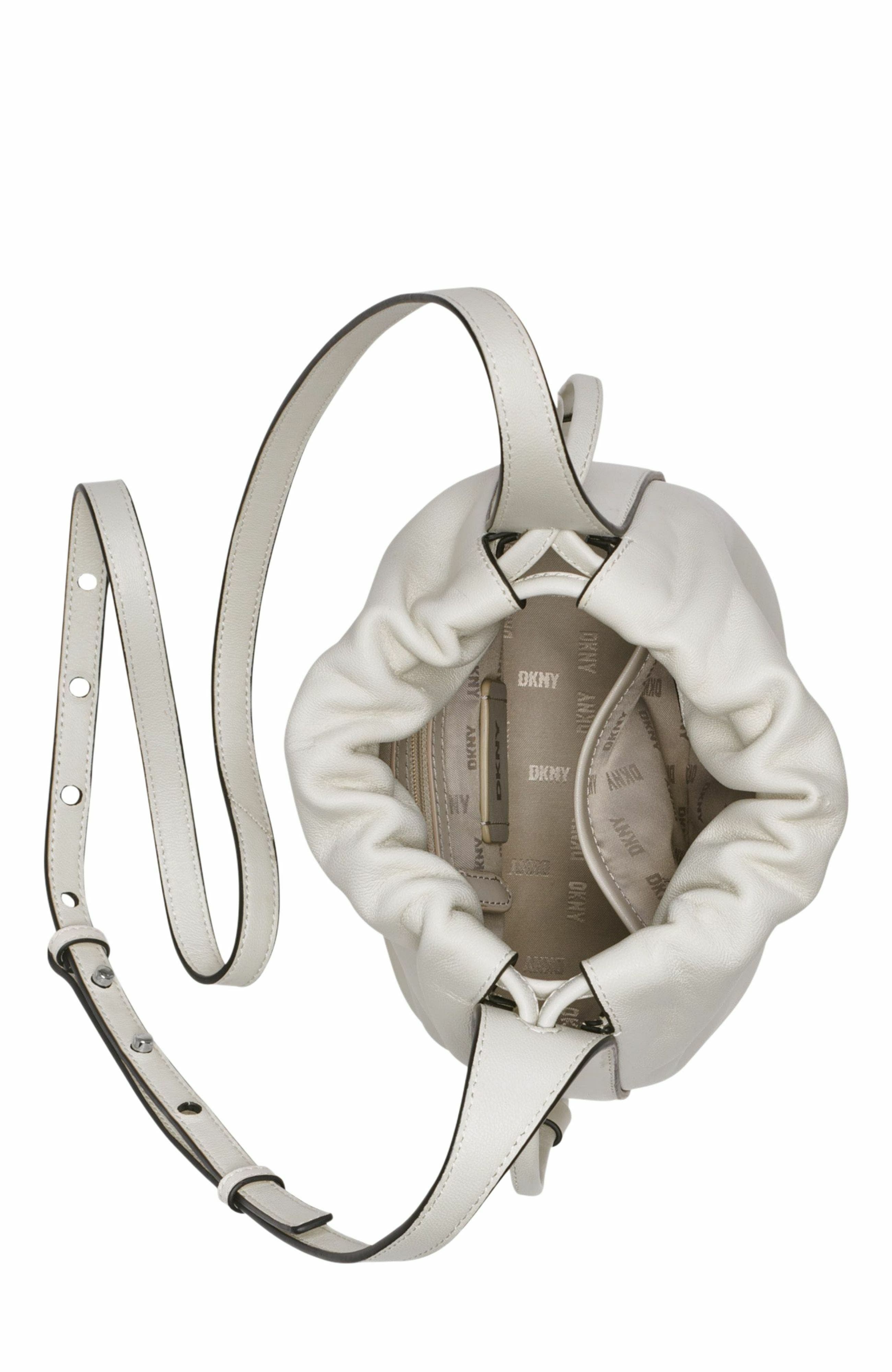 Channing Small Drawstring Bag, Alternate, color, MARSHMALLOW