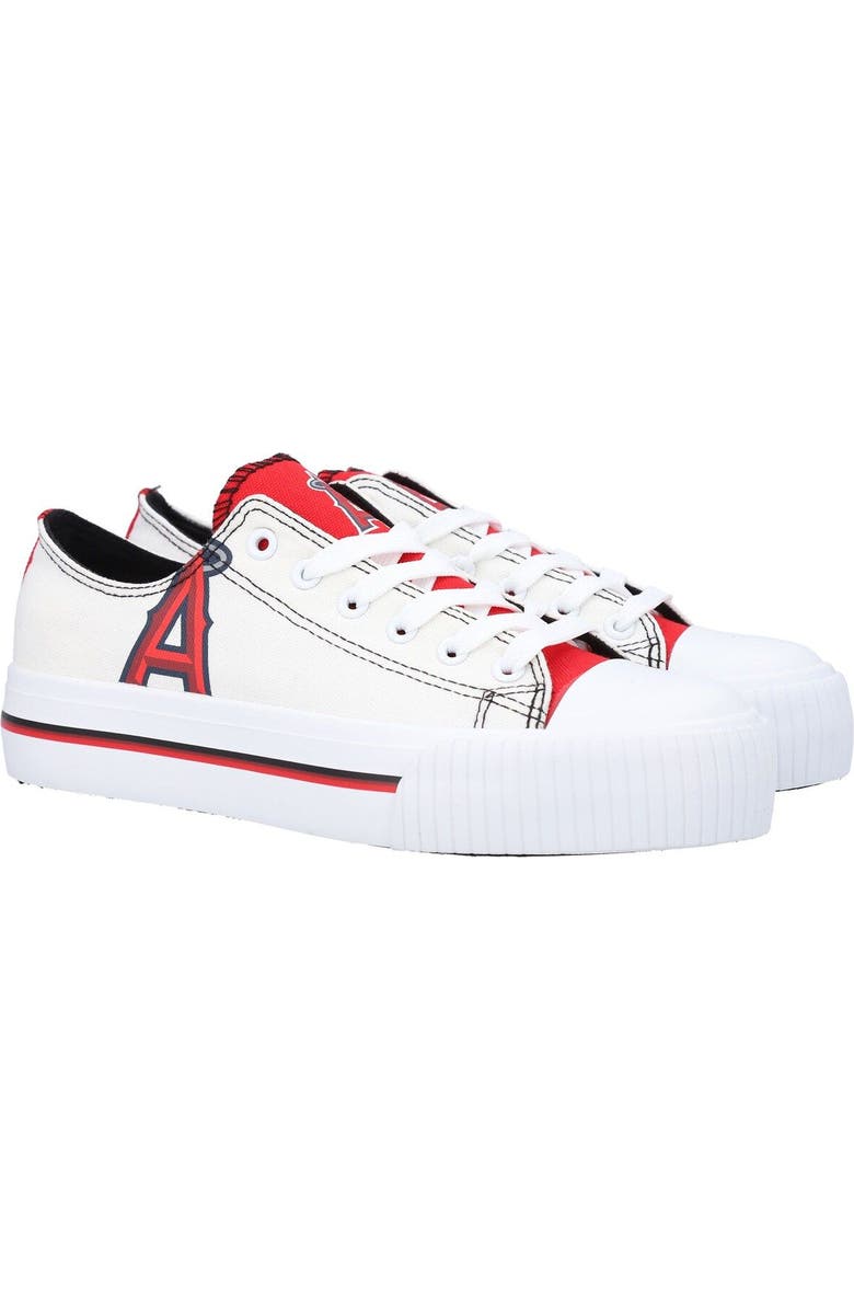 FOCO Women's FOCO Los Angeles Angels Platform Canvas Shoes, Main, color,