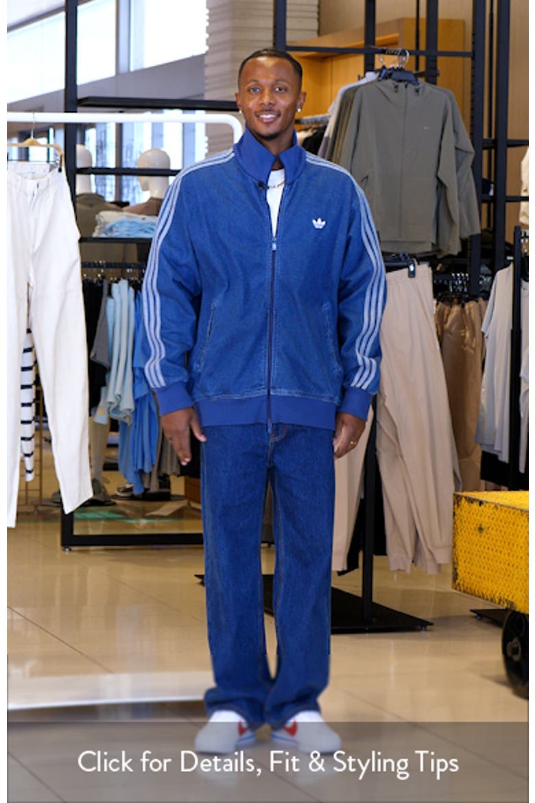 adidas Originals Adicolor Firebird Denim Track Jacket (Men