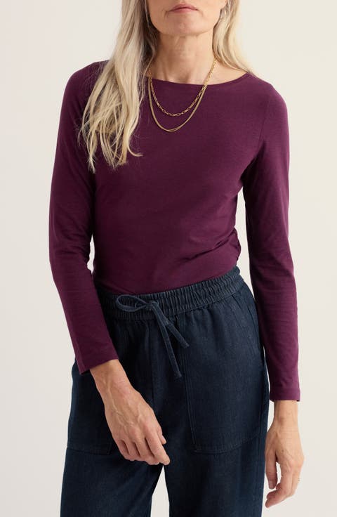 Easel Stretch Organic Cotton Top