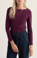 Seasalt Cornwall Easel Stretch Organic Cotton Top