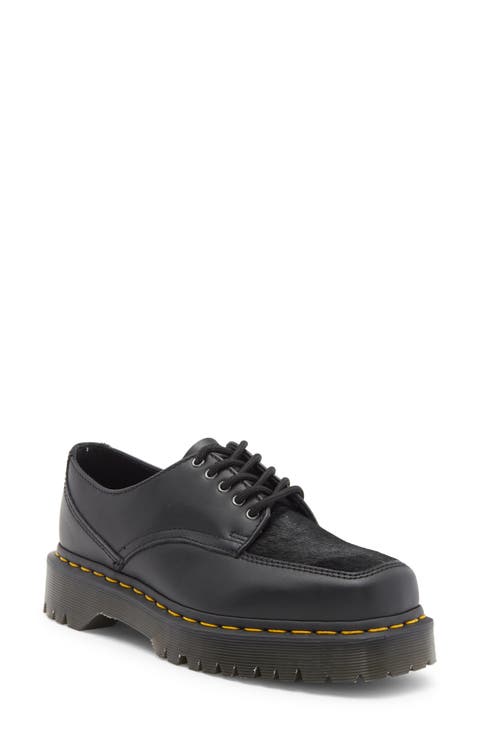 5-Eye Bex Genuine Calf Hair Platform Derby (Women)