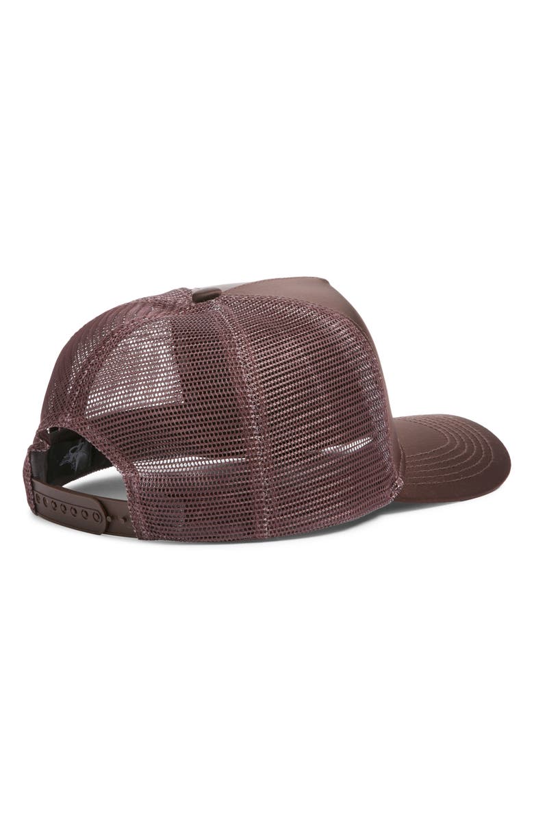 BOYS LIE Stuck in Love Trucker Hat, Alternate, color, Burgundy
