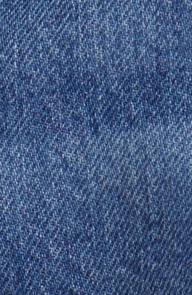 FRAME Cargo Denim Miniskirt, Alternate, color, Morey